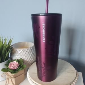 NWT Starbucks 2020 Plum Rose Tumbler